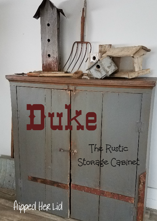 Duke The Rustic Cupboard